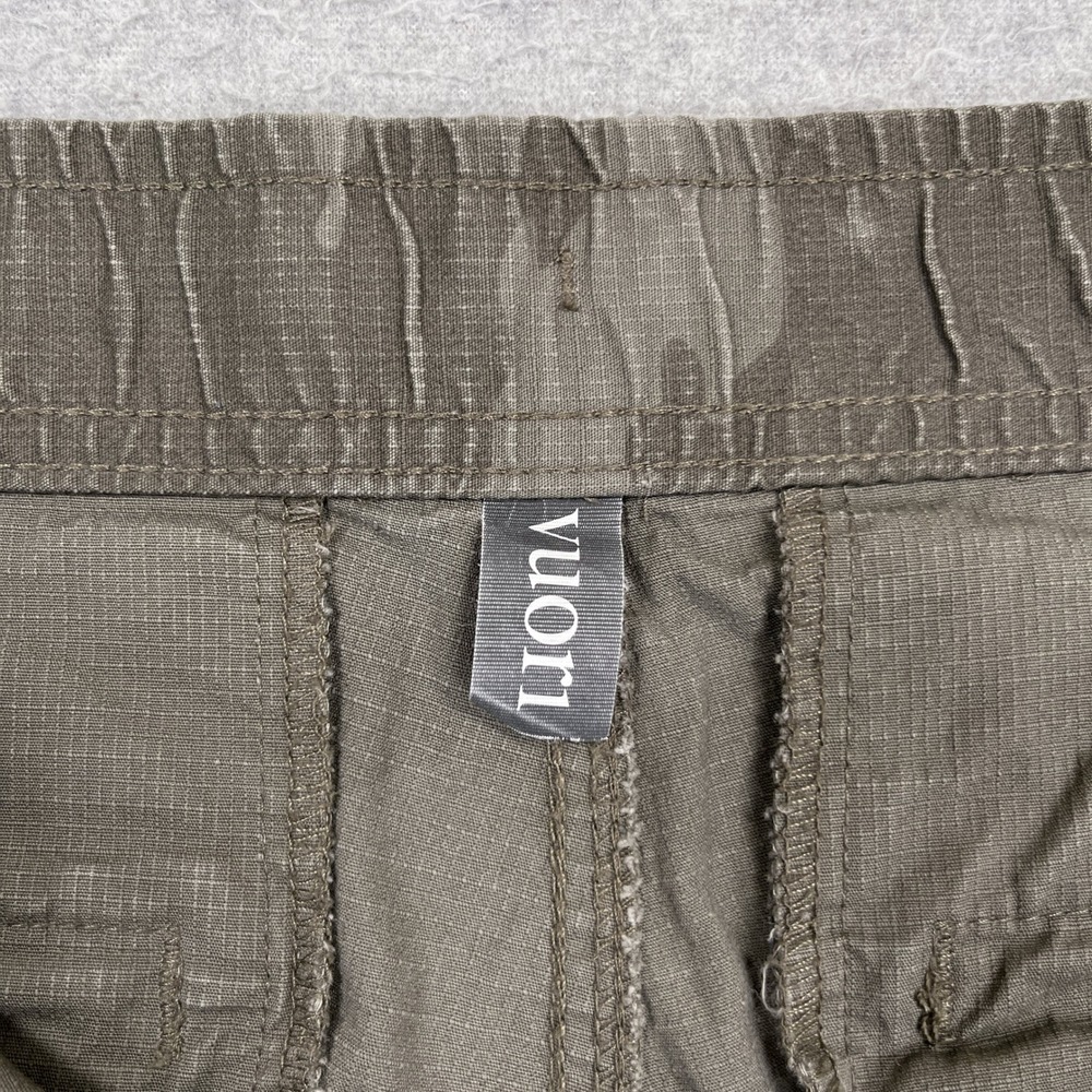 Vuori Ripstop Pant Womens Small Green Camo Drawstring Athletic Jogger Climber - Picture 10 of 12